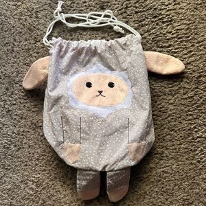 This super cute backpack can carry everything, from toys to snacks.